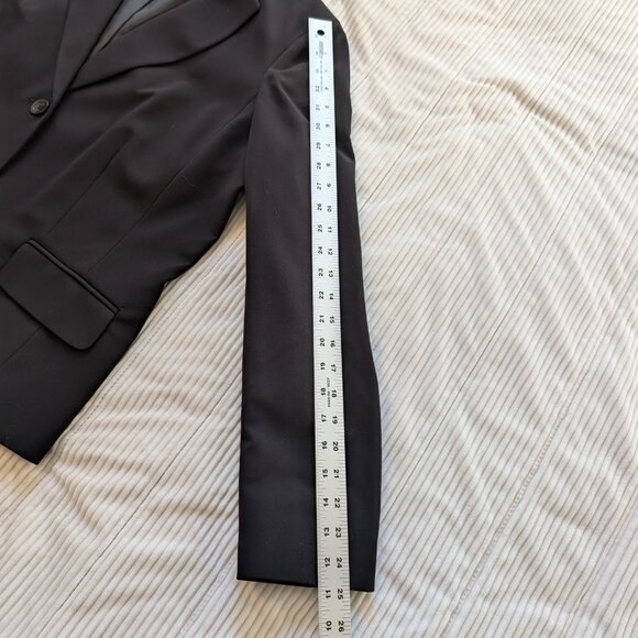 Liz Claiborne black suit jacket blazer 16 EUC - Picture 8 of 13
